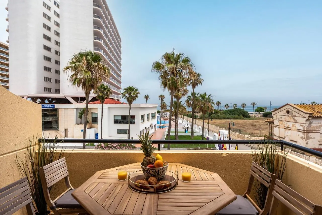 Charming Apartment Near Beach, Sea View Terrace Torremolinos 0*,  Spain
